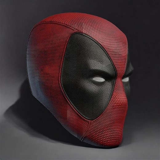 Deadpool Mask 3D STL File: Magnetic Helmet, Easy Print - Etsy Australia