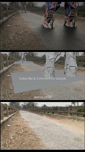 Transformers VFX made in blender #vfx #tutorial