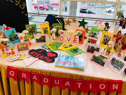 Trang trí lễ tốt nghiệp mầm non cho bé