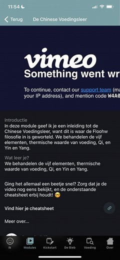 Embedded Vimeo videos give error message