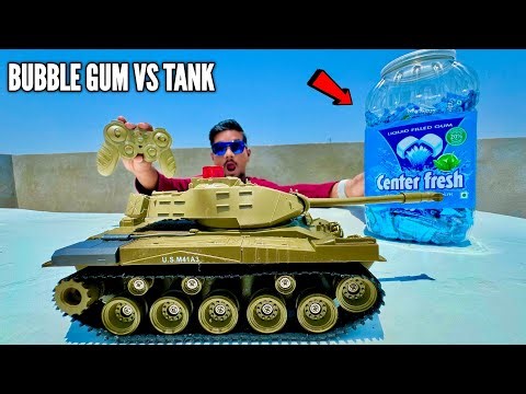 RC Fighter Military Tank Vs Bubblegum Track - Chatpat toy TV