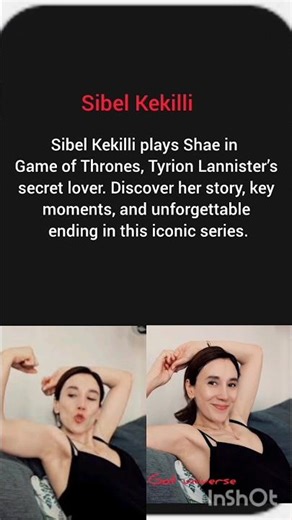 Sibel Kekilli as Shae | Game of Thrones