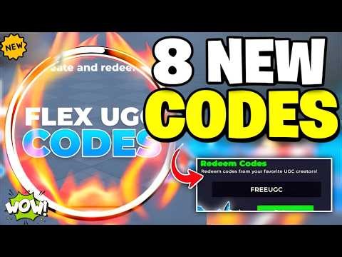 ⚠️NEW UPDATE💥[CODE]⚠️ FLEX UGC CODES MARCH 2026 - ROBLOX FLEX UGC CODES 2026 - FLEX UGC