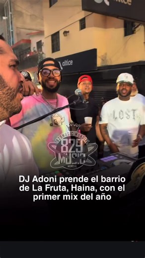829music RD 🇩🇴 Hansee cuevas | El primer mix del año de @djadoni prende el barrio de La Fruta, Haina, | Instagram