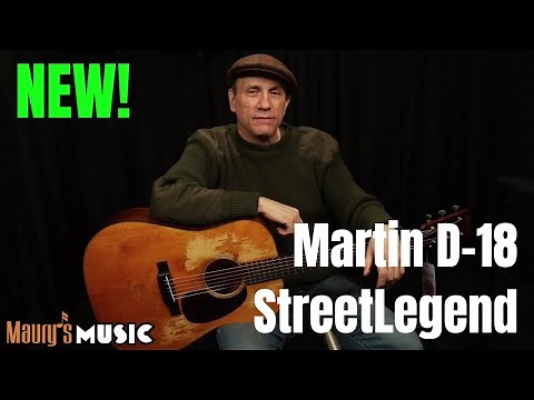 Martin Guitar D-18 StreetLegend DEMO | NEW for 2023!