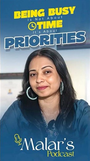 They're not Busy 😳 Just Ignoring You❗️Set Your Priorities | Malar's Podcast