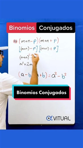 Productos Notables: Binomios Conjugados ✅