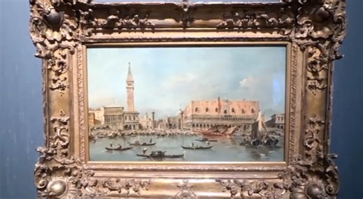 Guardi di Gulbenkian a Ca' Rezzonico, la mostra è un incontro tra Lisbona e Venezia VIDEO