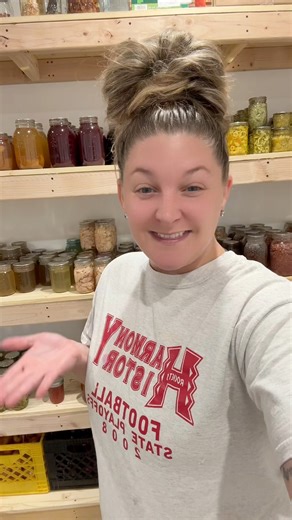 24K views · 606 reactions | Pantry tour pt. 1 殺 #pantry #homestead #canningandpreserving #FoodPreservation #FoodSecurity | Willow Creek Homestead | Facebook