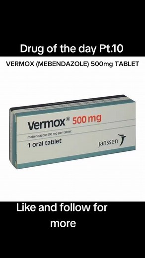 Guía de Mebendazol: Dosificación y Uso de Vermox