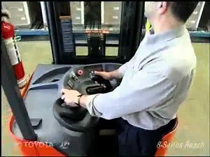 Toyota 8 Series Reach Forklift