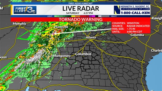 Alabama storm damage list