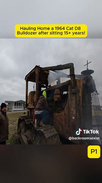 Restoring an Abandoned Bulldozer: From Chaos to Revival