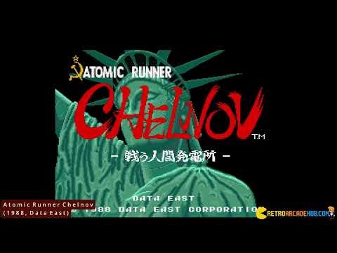 Atomic Runner Chelnov (1988, Data East) for ARCADE