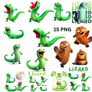 Funny Tom the Lizard Hoppers 2026 Png Bundle, Tom Lizard Png, Lizard Lizard Lizard Meme Png, Animal Kingdom, Viral Meme Tiktok Png - Etsy