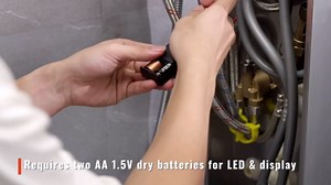 KFFKFF Panel Shower Tower System Stainless Steel 6 Mode LED and Rain Display