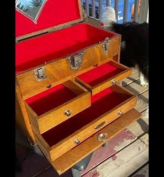 Gerstner wooden tool chest repair and renewal back to life!