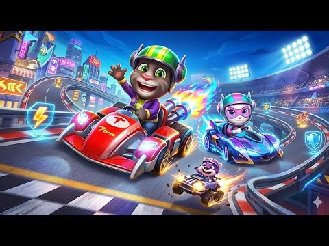 Talking Tom Karting Gameplay Android ios