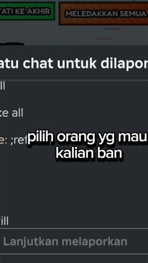 jangan disalahgunakan ya guys kalian pakai ini KLO ada player yg pake script #roblox