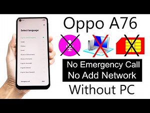 Oppo A76 GOOGLE ACCOUNT BYPASS (Without PC) | Oppo CPH2375 Frp Bypass