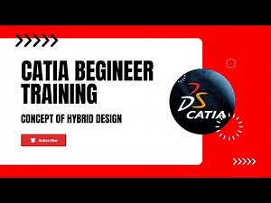 Concept of Hybrid Design || Generative Shapd Design (GSD) || CATIA V5