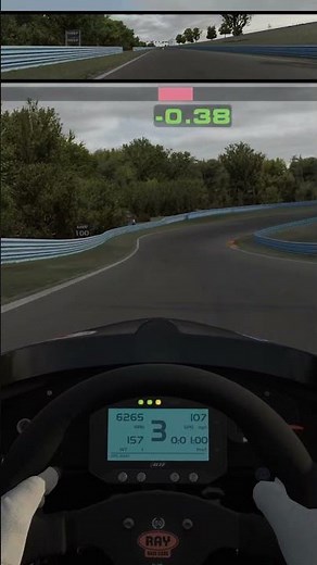 Ray Formula 1600 | Watkins Glen International | iRacing Motorsport Simulator | Clip 04 | #reels