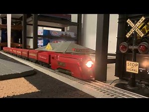 Marx No 423 Twin Light Crossing Flasher with Lionel Fast Track