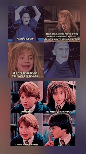 It’s Avada Kedavra, not Avada KedavRAA! 💀😂😜 #harrypotter #shorts #memes