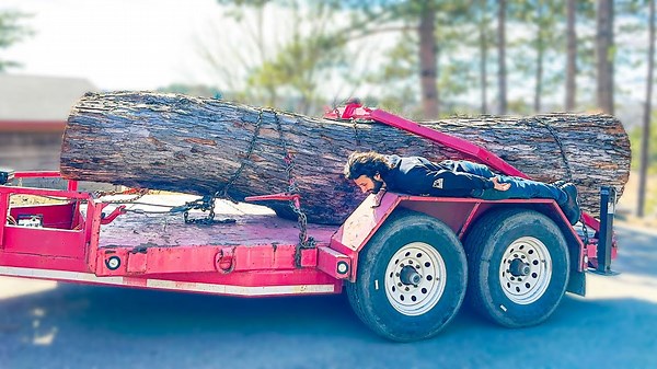 Log Pickups Don't Always go this Easily