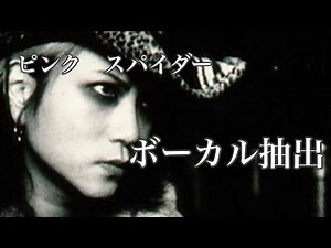 ピンク スパイダー hide with Spread Beaver 【ボーカル抽出】