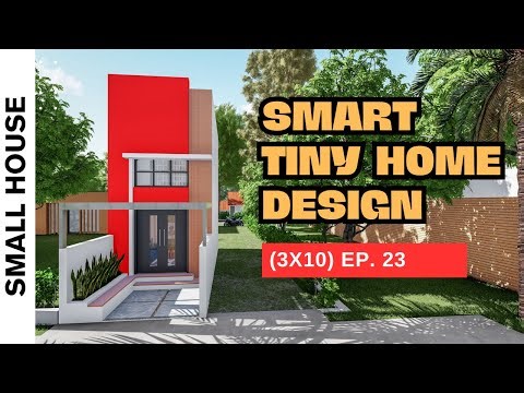 Smart Tiny Home Design (3x10 Meter)