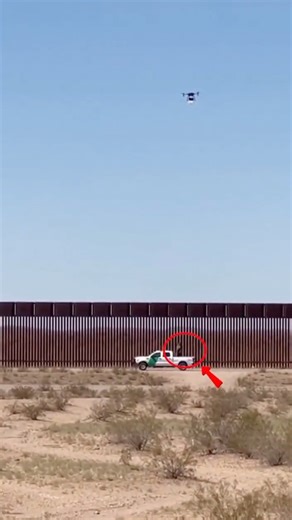 MrGunsNGear on Instagram: "Border Patrol officer shoots down what appears to be a pretty sizeable drone and its payload💥 #drone #shotgun #border #BorderPatrol #cartels #narcos"