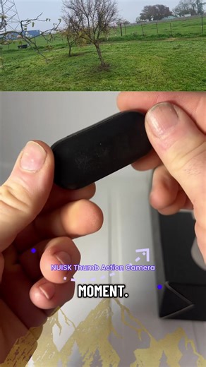 Take this mini camera anywhere and capture everything — above or below water. With a waterproof case rated down to 131ft (40m), it’s built for diving, snorkeling, and wave chasing. Weighing just 1.27oz, this thumb-sized camera is easy to wear and features a strong magnetic back for quick mounting on metal surfaces. The POV design includes a magnetic hanging mount, safety lanyard, and a 360° rotating clip so you can lock in the perfect angle and keep your hands free. With 10 included accessories,