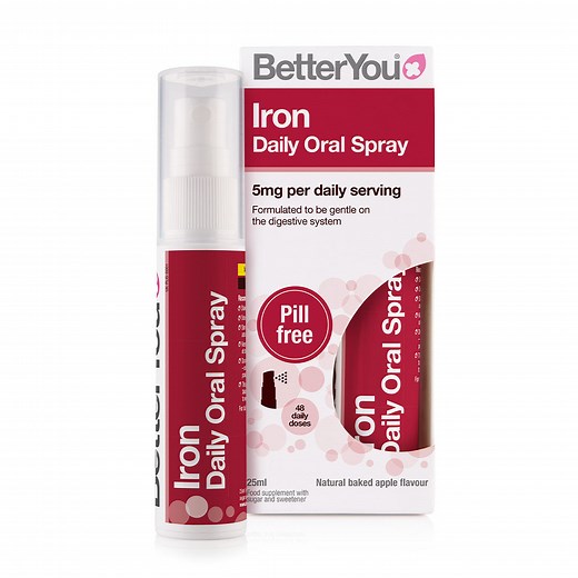 Iron Oral Spray | Gentle on the Stomach | BetterYou