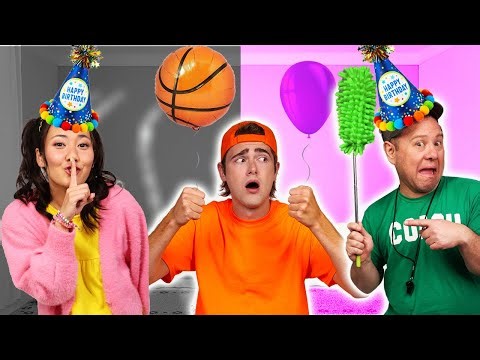 Ellie Makes DIY Birthday Decorations for Jimmy's Party | Ellie Sparkles Show