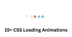 15  CSS Loading Animations
