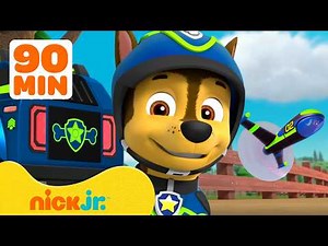Super Spy Chase is on the Case! 🕵 | PAW Patrol Best Spy Missions | 90 Minutes | Nick Jr.
