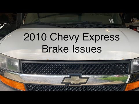 2010 Chevy Express Brake Issues #chevyexpress #brakesystems #mastercylinder #leaks #brakefluid