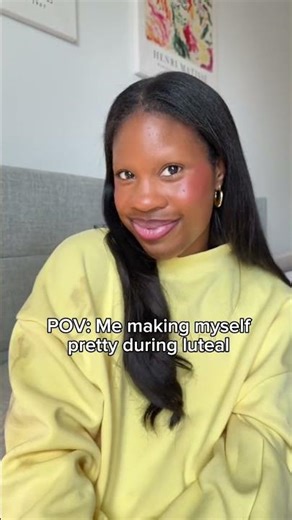 Flo Health: POV: Pretty During Lutual Phase