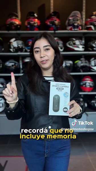¡Adivinen quién regresó! 🔥 Regresó la Mini Cámara de Acción 4K que estabas esperando para grabar todas tus rutas del día a día y rodadas. 🏍️🎥 ✨ Características principales: - Calidad 4K (hasta 30 fps) con estabilizador de imagen. - Batería de larga duración: hasta 120 minutos. - Case sumergible de hasta 30 m de profundidad. - Soportes versátiles: incluye clip y soporte magnético. - Control total desde tu smartphone con la app oficial 📱 💵 Precio: $72.90 (Nota: No incluye memoria SD) 📲 Desca