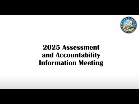 2025 Assessment and Accountability Information Meeting (AAIM), Day 1