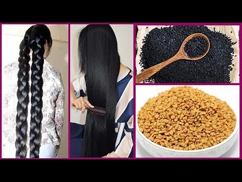 How To Grow Long and thicken Hair Naturally and Faster | Magical Hair Growth Oil 100% Works