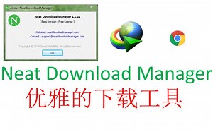 优雅的下载工具  chrome拓展 idm ndm