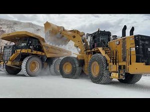Amazing New Equipment Caterpillar 992 Wheel Loader & Cat 777 Dumpers In Action - Interkat SA 4K