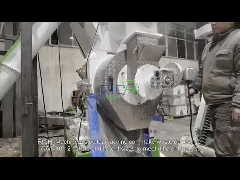 How To Make Paper Pellets With RICHI’s Efficient Pellet Machine?