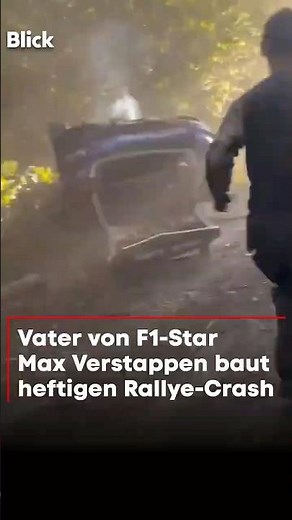 HEFTIGER CRASH: Jos Verstappen überschlägt sich bei Rallye in Belgien!