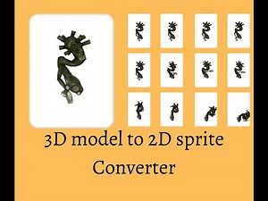3D model to 2D sprite in Unity( Updated Tutorial)