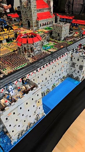 Biggest Lego medieval Castle EVER!!! #lego #medieval #castle