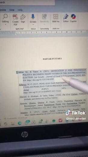 Cara Buat Daftar Pustaka Di Microsoft Word