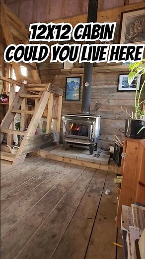 12x12 Cabin! Could You Live Here?